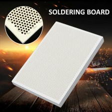 135 x 95 x 13 mm Keramik Waben Lötplatte Blockplatte Juweliere Hitzebeständig
