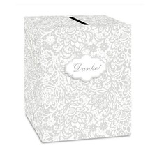 Hochzeitsbox danke 30x25cm - "danke",