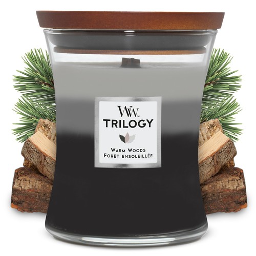 Woodwick trilogy duftkerze - woodwick,