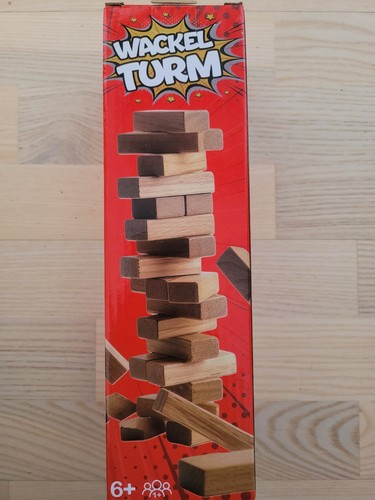 Wackelturm holz stapelspiel - gm, holz-stapelspiel