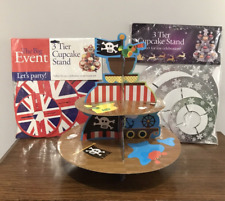 3 PAPP CUPCAKE STÄNDER, 2