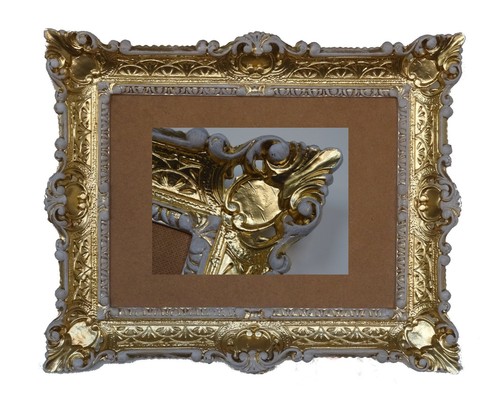 Antik barock bilderrahmen gold - barock,