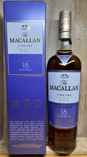 Macallan jahre fine oak 7 - 18,