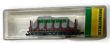 Spur N · Minitrix 51 3266 00 · Rungenwagen, mit Plane ´MINITRIX´