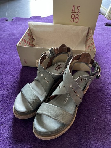 Leder sandalen neu gr - a.s.98,