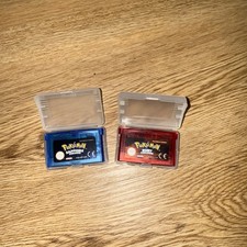 Pokémon Game Boy Advance Spiele - Rubin Saphir Smaragd Feuerrot Blattgrün 
