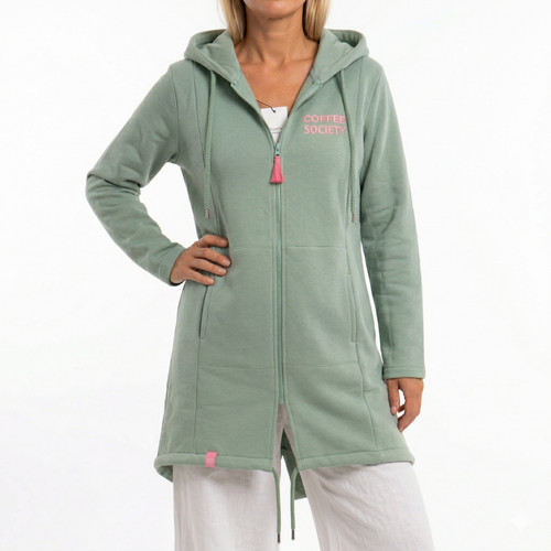 Zwillingsherz hoodiemantel - zwillingsherz,