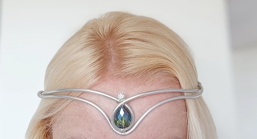 Elbenkrone tiara elbenschmuck - elbenkrone,
