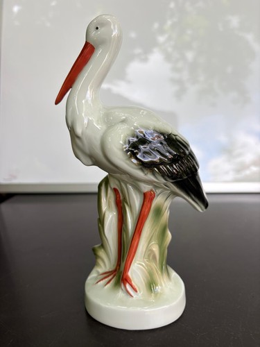 Schöner porzellan storch - schöner,