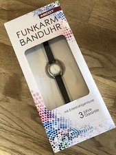 Armbanduhr Ascot Edelstahlgehäuse wasserdicht   3 bar Funkarmbanduhr Neu + OVP