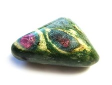 Trommelsteine Fuchsit mit Rubin VE 100 g