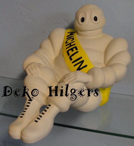 Michelin sitzend deko figur - michelin,