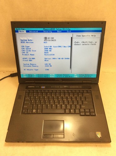 Dell vostro 1510 - vostro, 15"