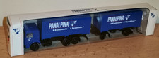 Sehr Alter seltener HERPA  MAN PANALPINA  Wechselpritschen Hängerzug 1:87 in Ovp