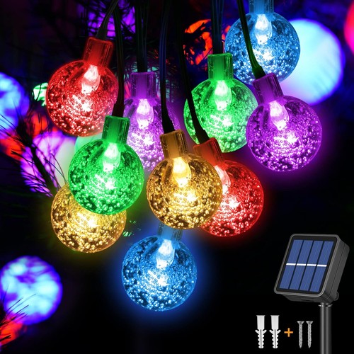 Solar lichterkette 50led - lichterkette,