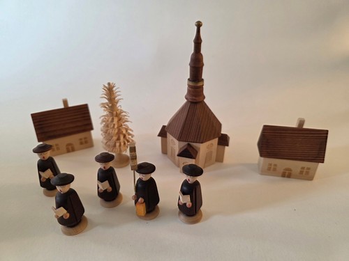 Seiffener kirche mit kurrende - mit,