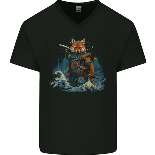 Japanese samurai kitsune - samurai,