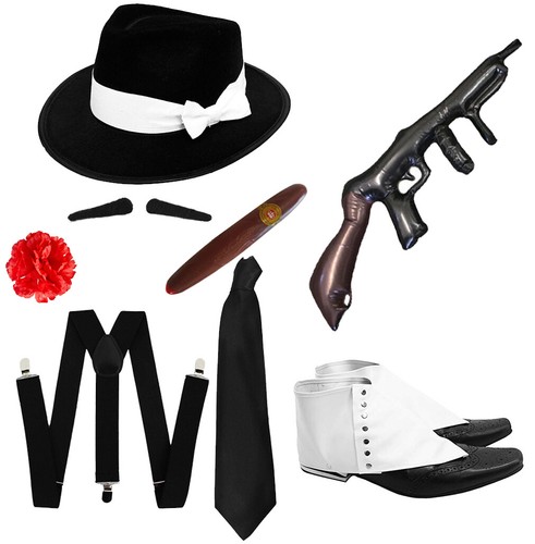 1920er gangster kostüm - gangster,