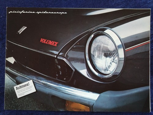 Fiat 124 spider volumex - fiat,