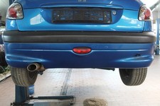 Stossstange / Stossfänger Hinten ( VOR Facelift) Peugeot 206 CC 135 2KFX/2NFZ/