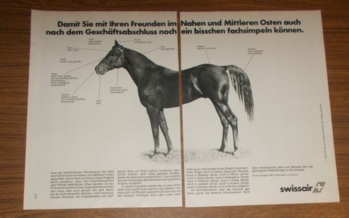 Seltene werbung swissair - werbung,