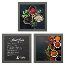 Bilder-Set 3-teilig Wandbild