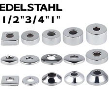 1/2" 3/4 1" Abdeckrosetten