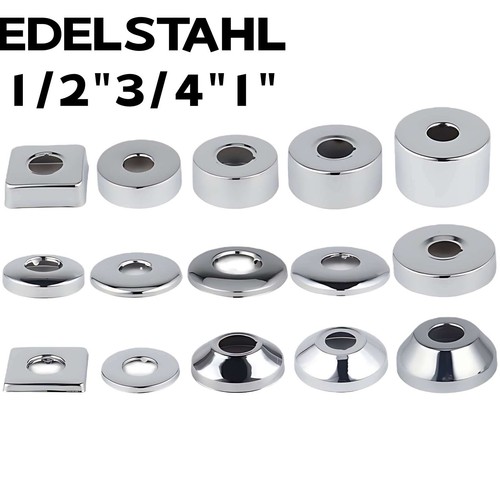 4 1 abdeckrosetten - 3/4, 1"