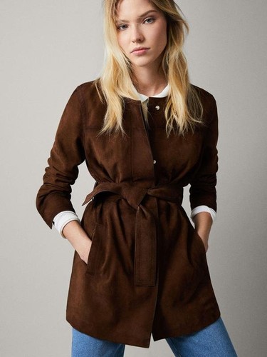 Women massimo dutti coat - dutti,