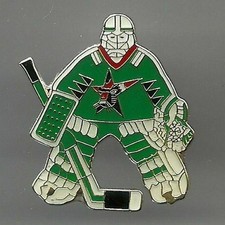 Eishockey Pin Torhüter Star