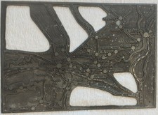 Deutsche Reichsbahn Druckplatte-Fürstenberg/Crossen ,Mark Brandenburg Fahrplan