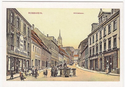 Rosswein mühlstrasse - ak,