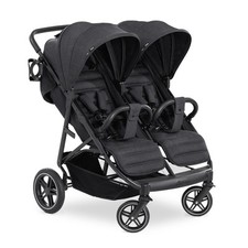Hauck Select Zwillings- u. Geschwisterwagen Uptown Duo Melange Black NEU