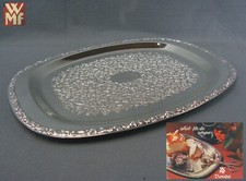 Seltene WMF Baroque Tablett Servierplatte Anbietplatte echt versilbert unbenutzt