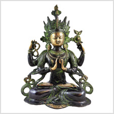 Avalokiteshvara buddha statue - buddha,
