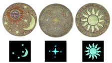 Trittstein, leuchtet im