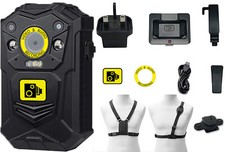 BRIFIELD® BR1 Body Kamera QHD 1512p 32GB 64GB 128GB Speicher Nachtsicht Body Cam