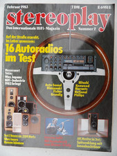 STEREOPLAY 2/83,B&W 802,ESS