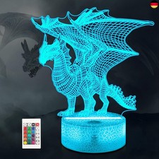 Ammonite Drachenlampe für