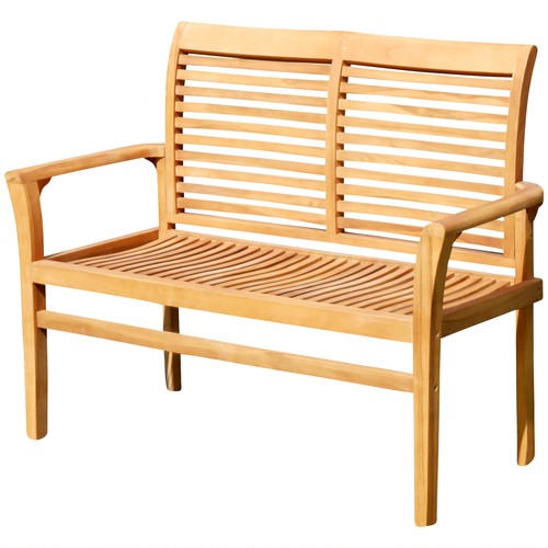 Teak design gartenbank 120cm - teak,
