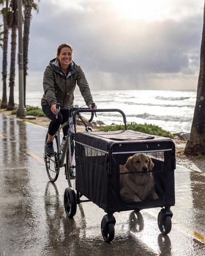 Hundewagen 50kg faltbarer - hundewagen,