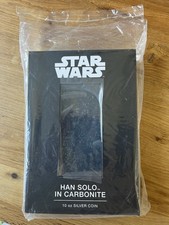 Star Wars Han Solo in Carbonite 10 oz Silber Barren 2022 Niue