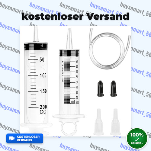 Stücke spritze 100 200ml - 2,