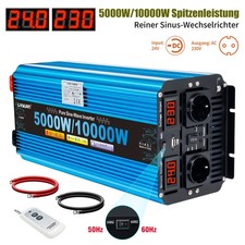 5000W 10000W 24V auf 230V