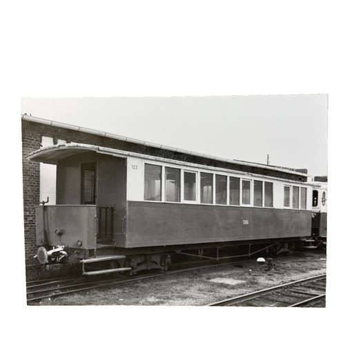 Postkarte eisenbahn zug sylt - postkarte,