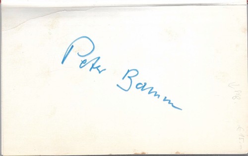 Peter bamm eines menschen - bamm,