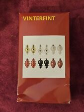 WEIHNACHTEN-- CHRISTBAUMSCHMUCK--IKEA--VINTERFINT--bunt--Baumschmuck---neu!OVP!