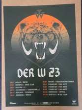 Der W Plakat Tour 2023 Böhse