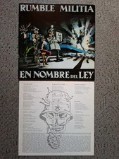 RUMBLE MILITIA - En Nombre del Ley    Vinyl,Mini-LP,O.I.S.