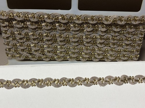 Brokatborte taupe gold - taupe-gold,, für